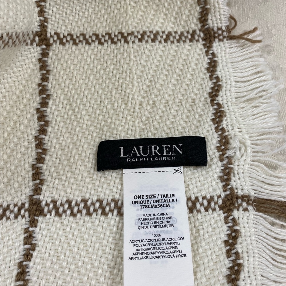 🆕 Ralph Lauren long stripes scarf 🧣 - Picture 4 of 4